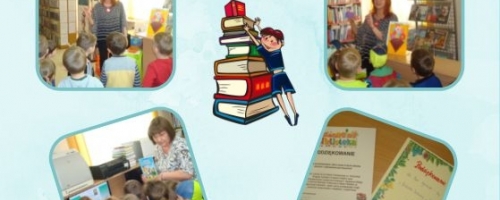 Tydzień Bibliotek – odwiedziny dzieci  ze  Szkoły Podstawowej w Dębem Wielkim i przedszkola Bajkolandia Bis 